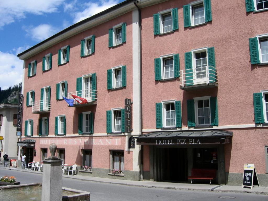 Hotel Piz Ela Bergun ダヴォス・プラッツ エクステリア 写真