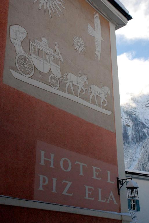 Hotel Piz Ela Bergun ダヴォス・プラッツ エクステリア 写真