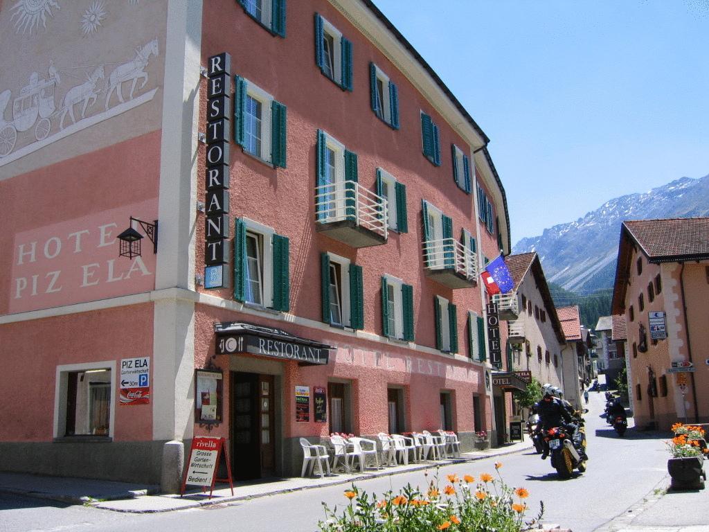 Hotel Piz Ela Bergun ダヴォス・プラッツ エクステリア 写真