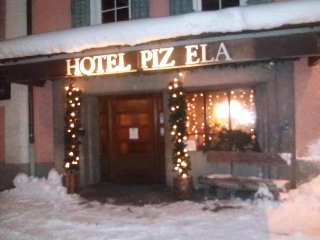 Hotel Piz Ela Bergun ダヴォス・プラッツ エクステリア 写真